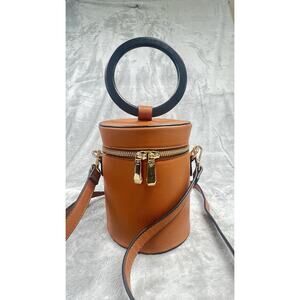 Round Bucket Bag Handbag Crossbody Fashion